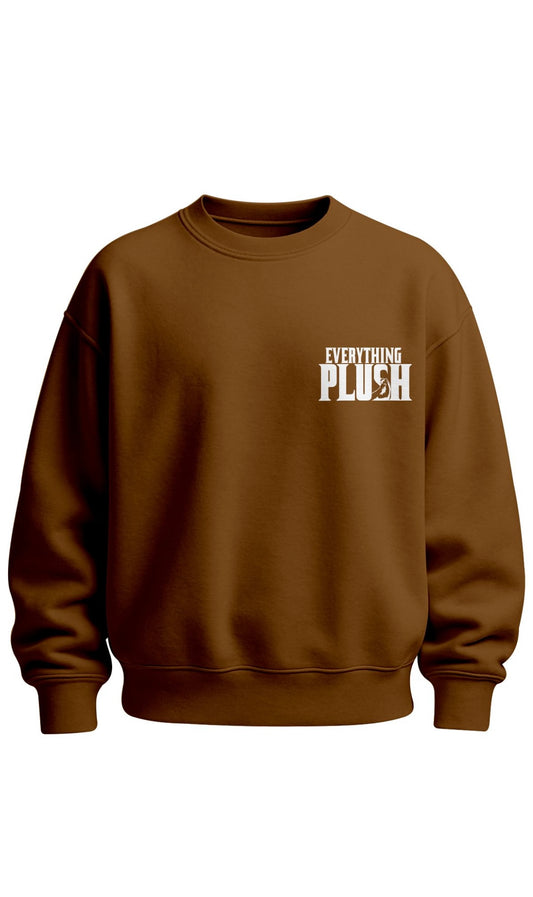 Everything Plush “CLASSIC” embroidered logo Crew Necks [Allow up to 15 Days Shipping]