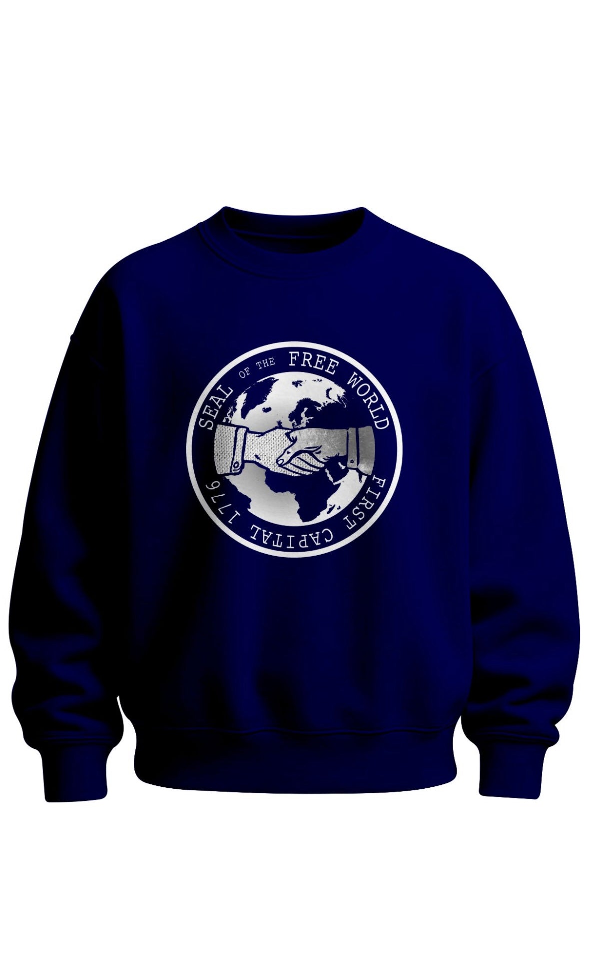 Everything Plush “FREE WORLD” Crew Neck [Allow up to 15 Days Shipping]